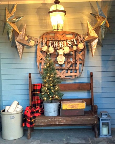 xmas porch